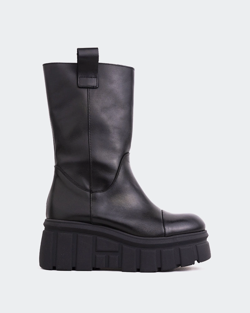 compression Kelowna Black Leather