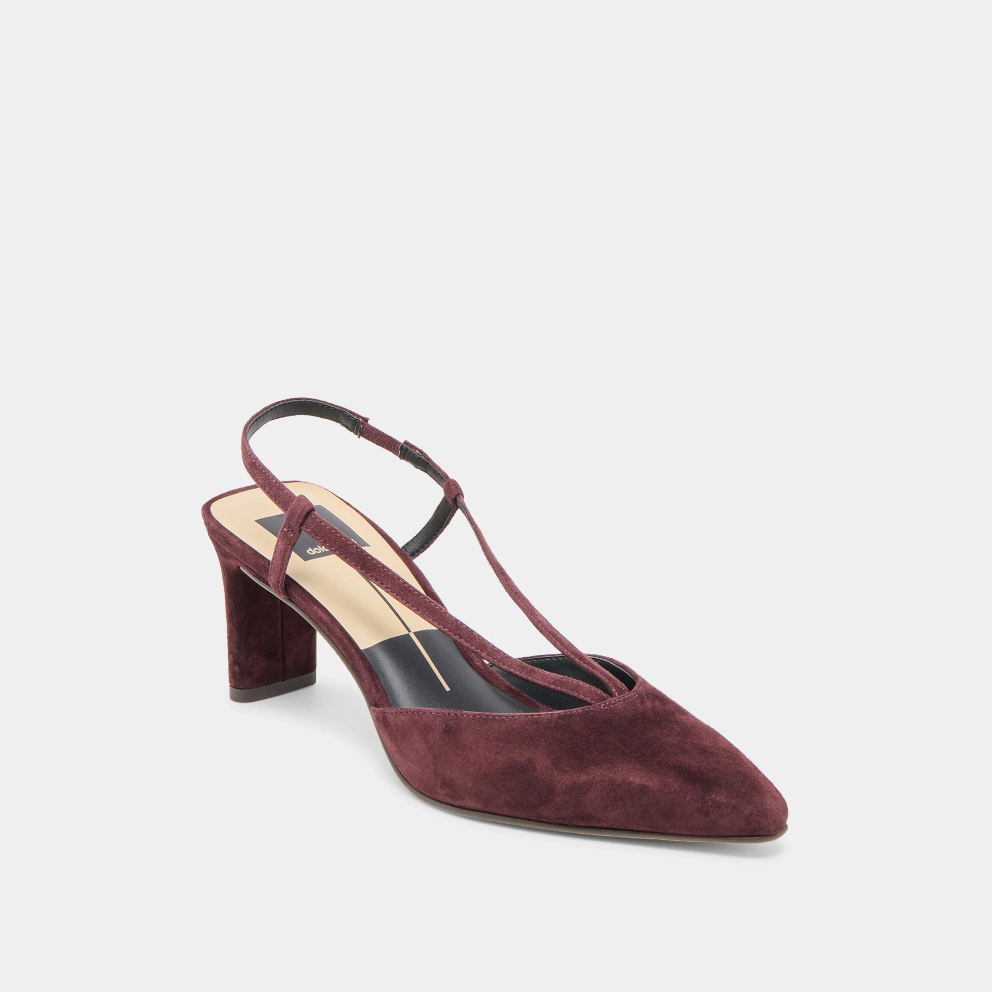 GINAY HEELS MULBERRY SUEDE quality - focused most luxurious