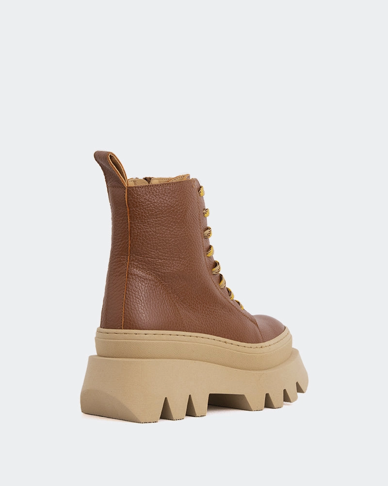 Bianchi Camel Leather Trendy Footwear subtle style