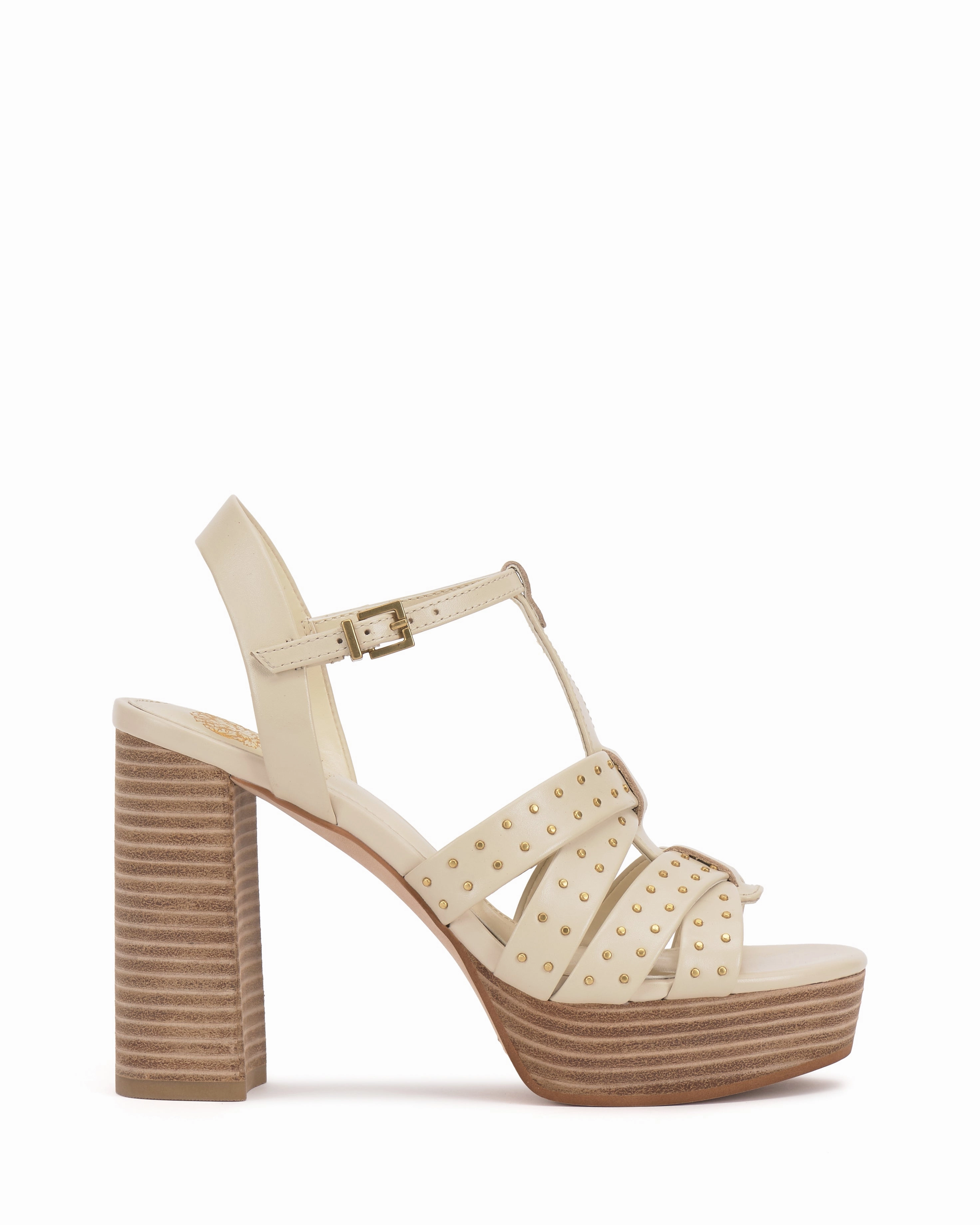 Slip Resistant Sole Palton Studded Platform Sandal