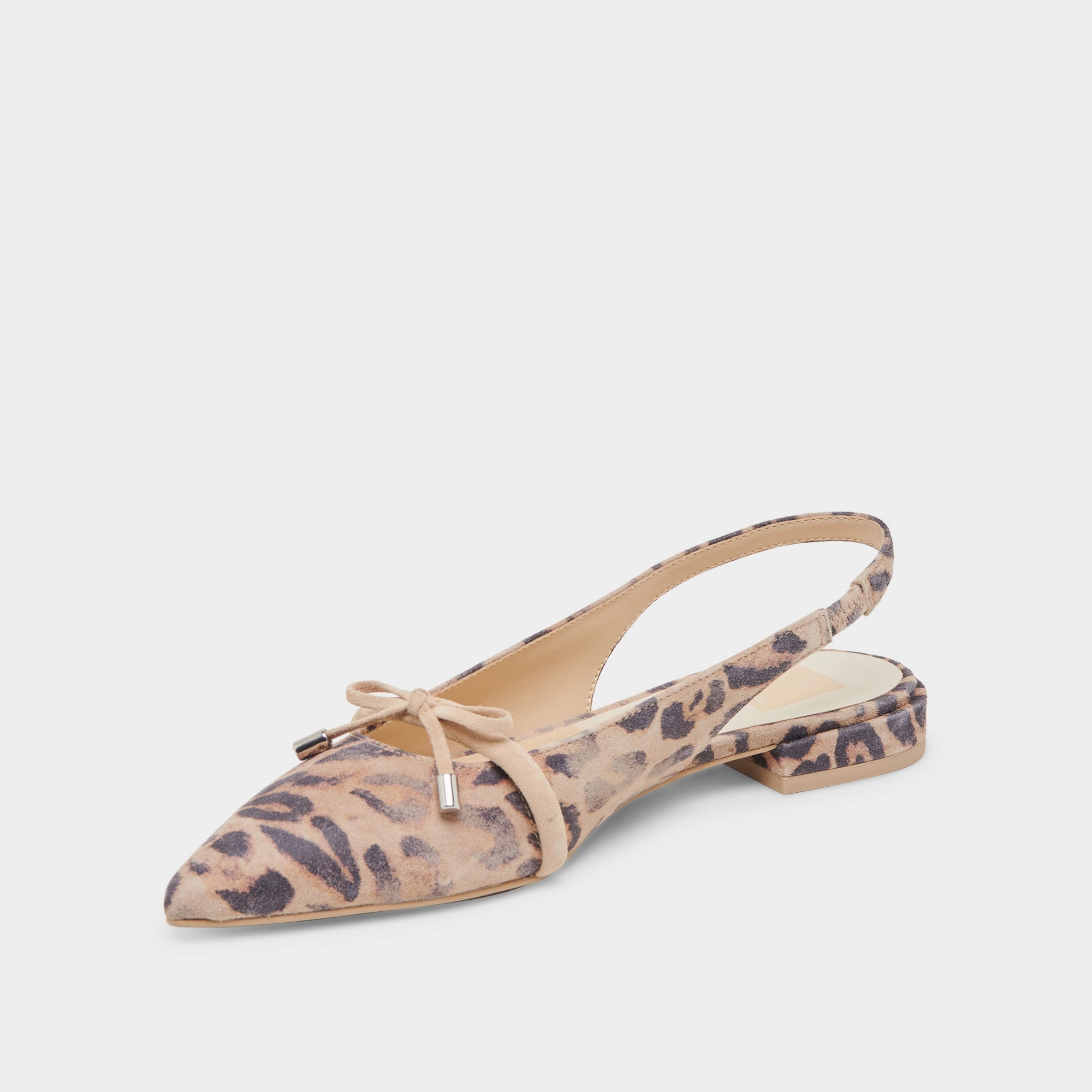 Microfiber Lining kids' small PAYGE FLATS LT LEOPARD SUEDE