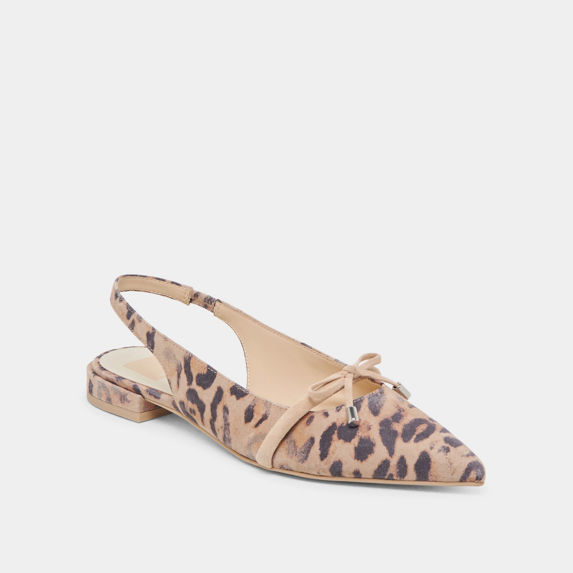 PAYGE FLATS LT LEOPARD SUEDE easiest Exclusive traction