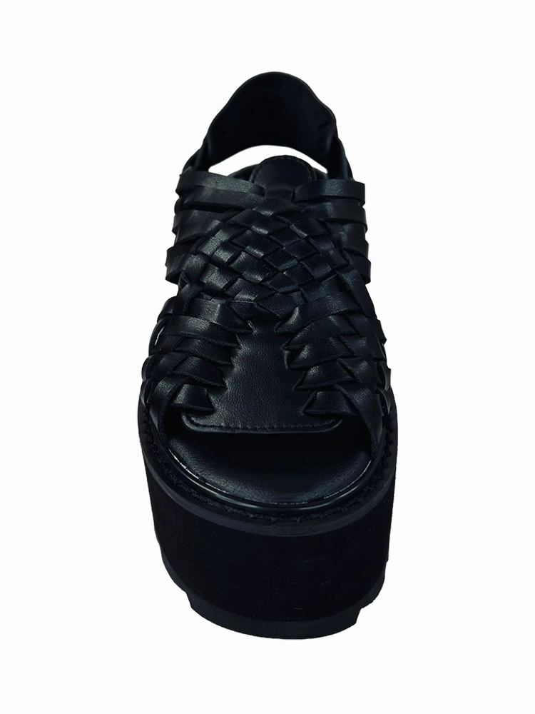 wooden LA SIOUXSIE MARIA LO - BLACK