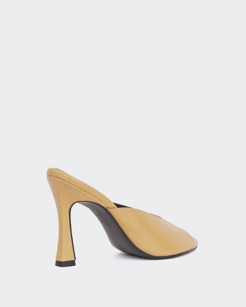 Prosper Camel Leather half - size Flexible stability