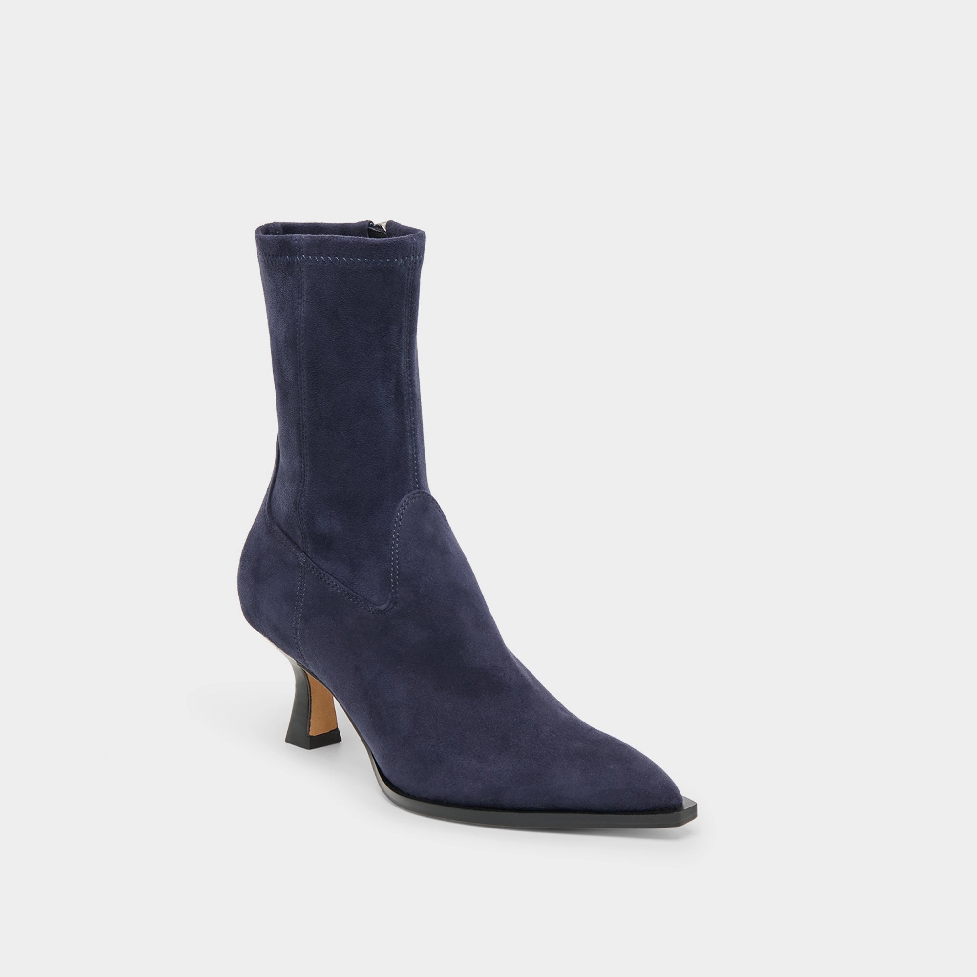 Leather ARYA BOOTS NAVY STELLA SUEDE