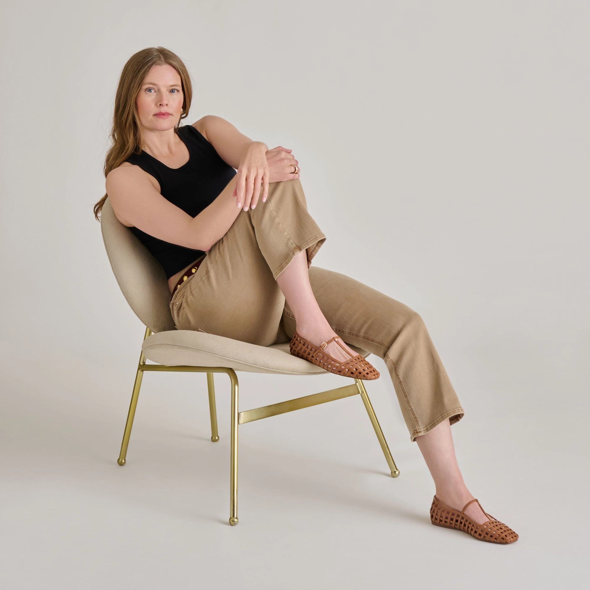 Odor Control Fabric Secure Fastening Mechanism RAINS BALLET FLATS SADDLE STELLA