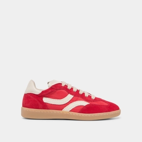 Shock Absorption Technology REBEL SNEAKERS CRIMSON NYLON
