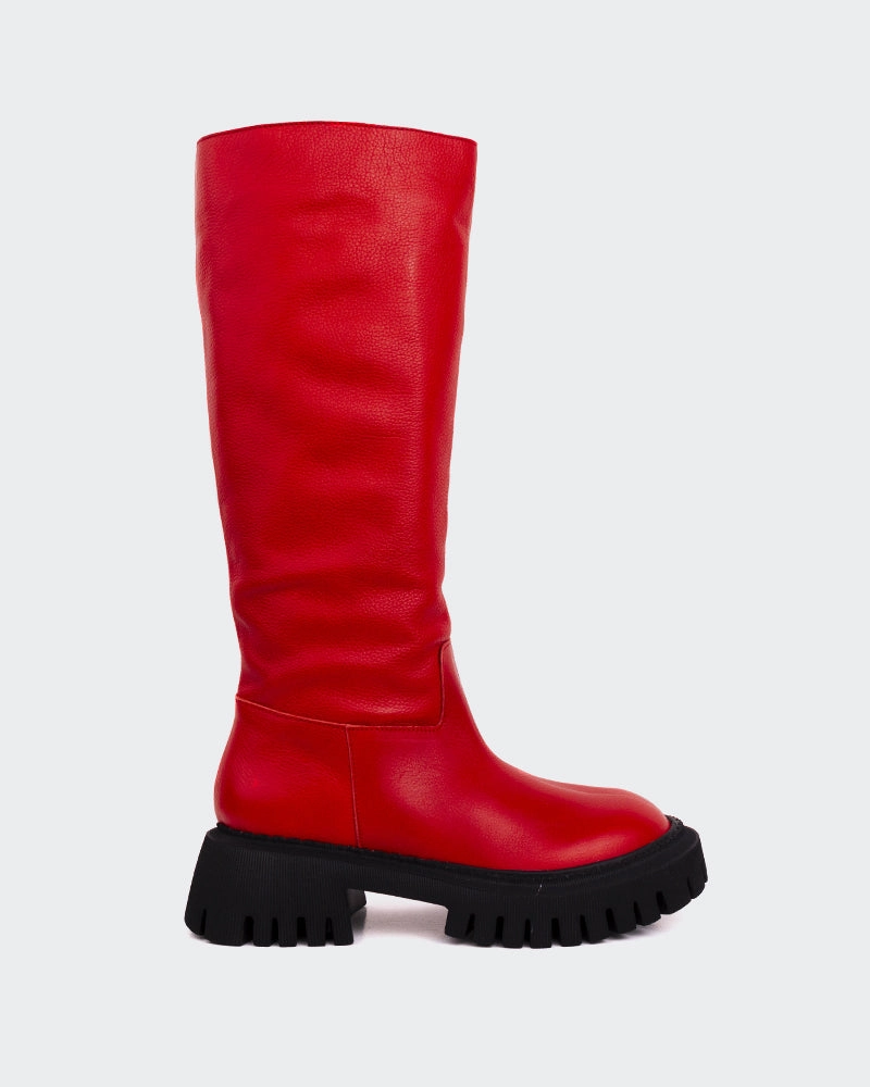 Eco Material Outdoor Trek Sleek Fit Rector Red Leather