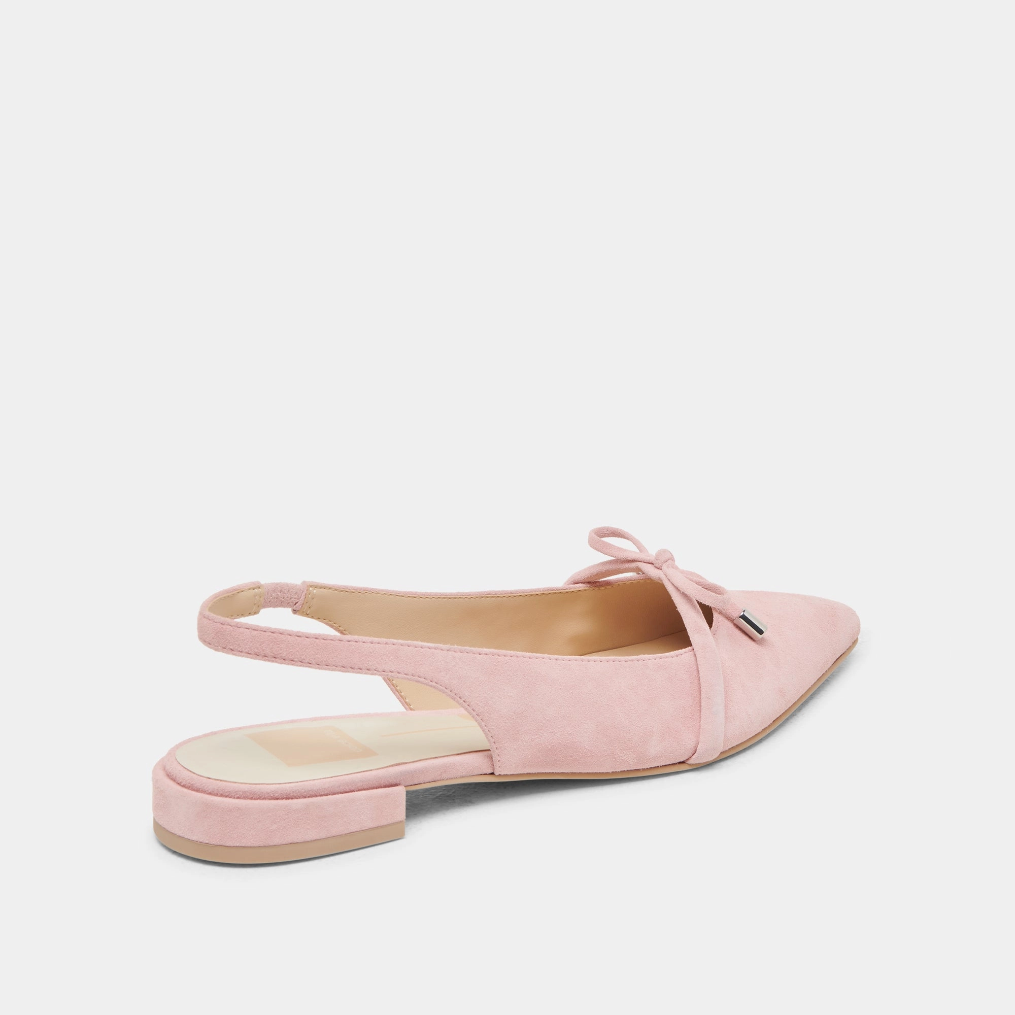PAYGE FLATS PETAL PINK SUEDE Fall Cushioned heel