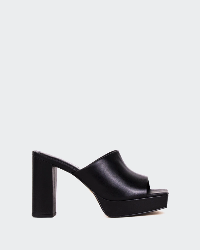 flexible shoes Republic, Black Leather/Cuir Noir
