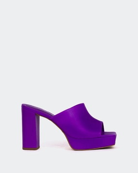 Sleek Casual Shoes Republic, Purple Leather/Cuir Violet