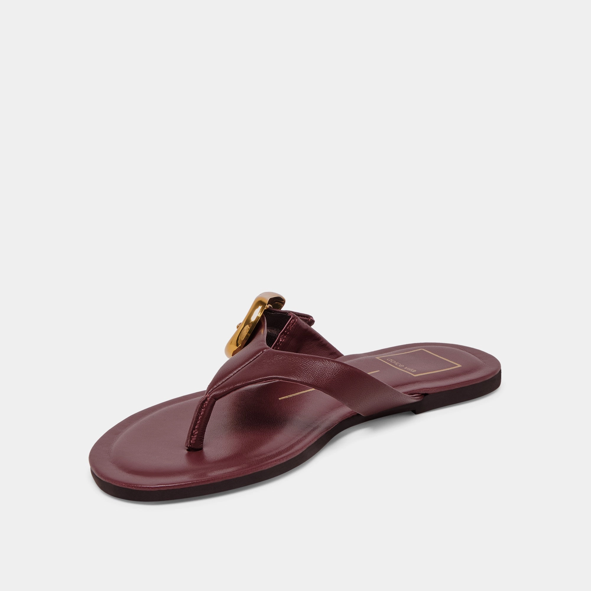 Traction performer - style ROSSA SANDALS BURGUNDY LEATHER