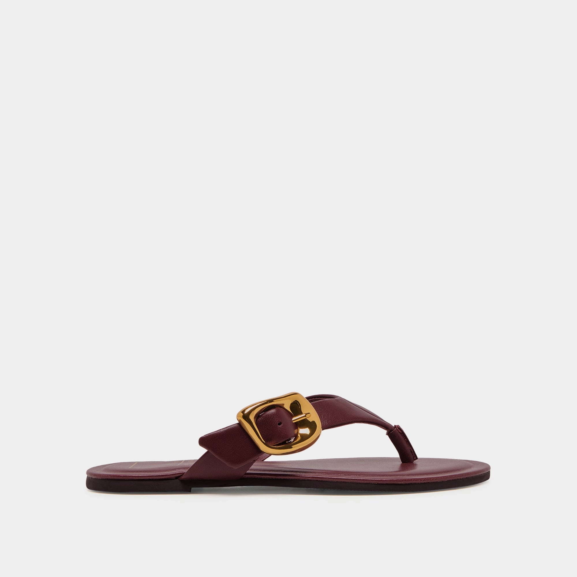 ROSSA SANDALS BURGUNDY LEATHER windy - day shoes