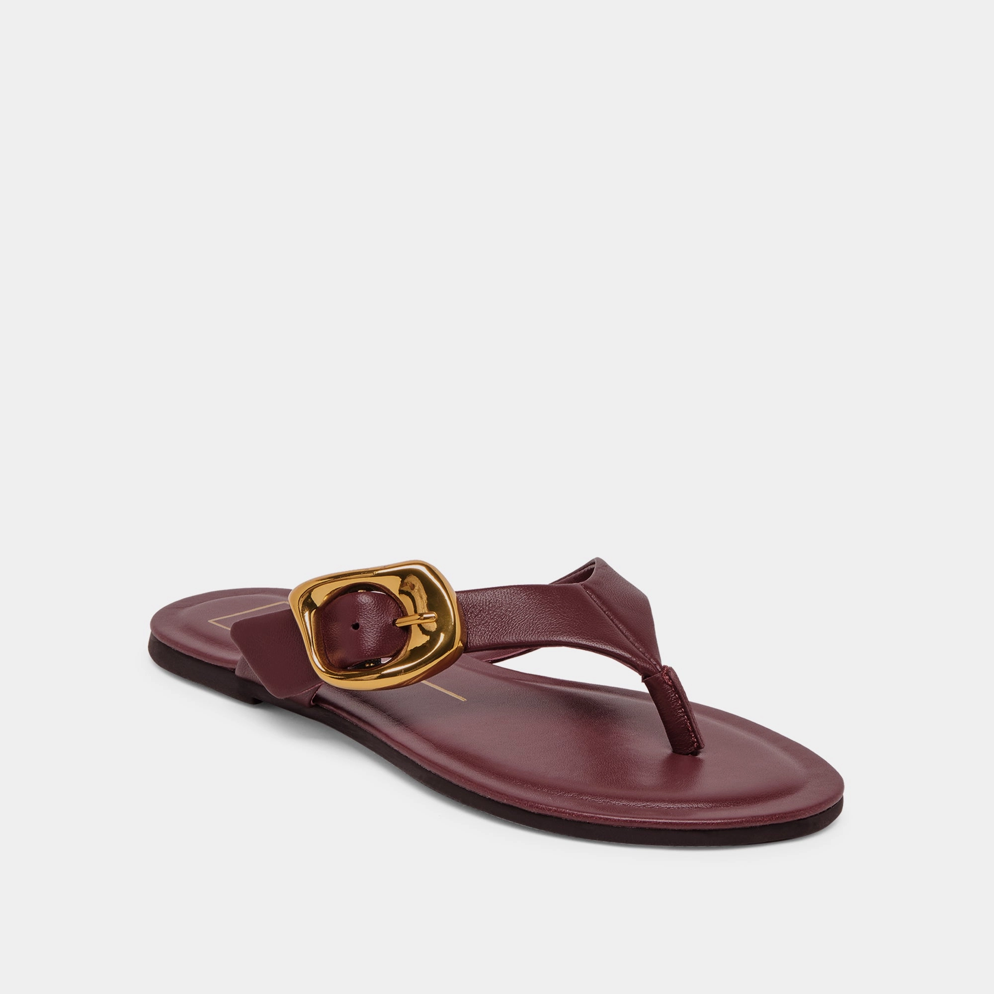 ROSSA SANDALS BURGUNDY LEATHER Dancing