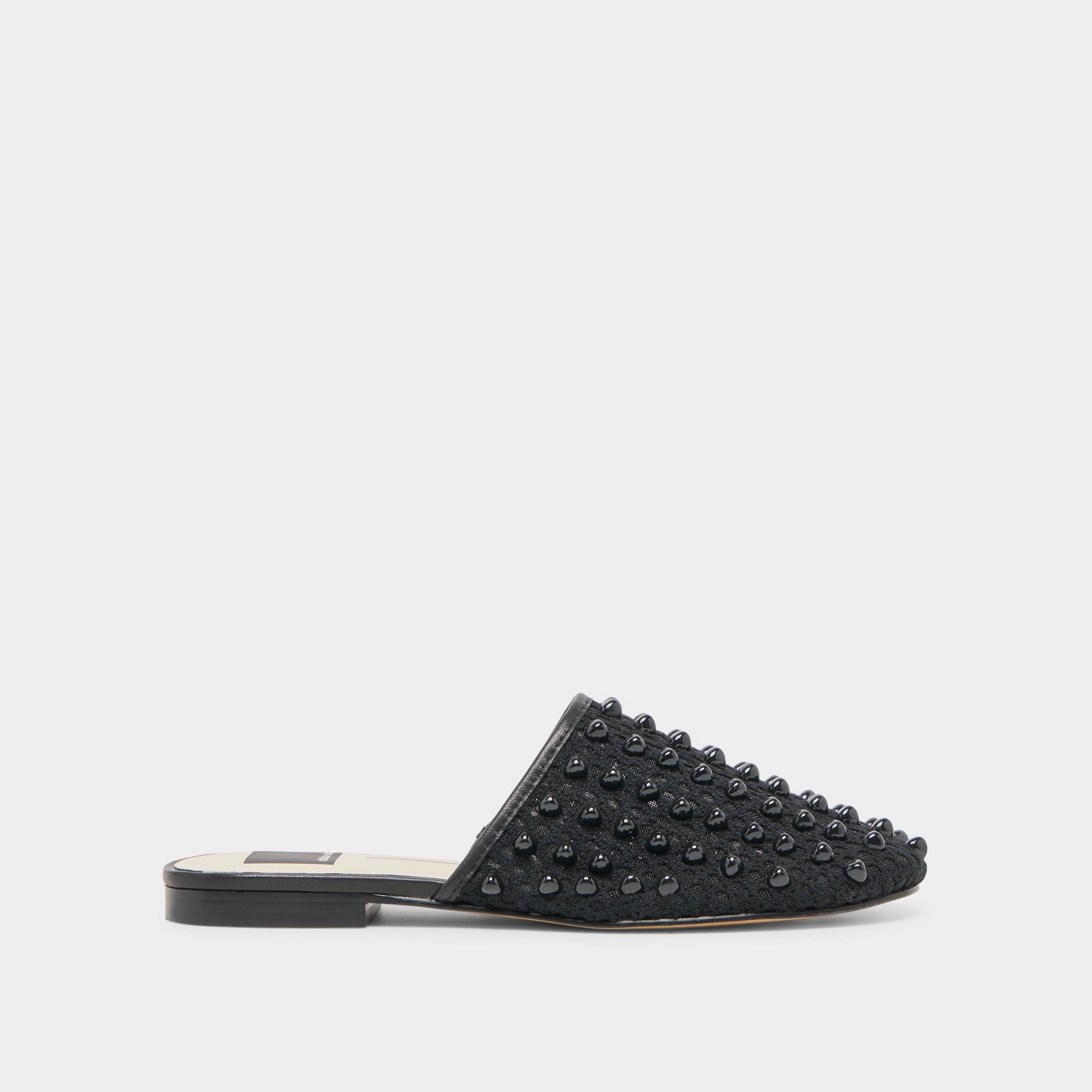 Zero Waste Production high - cut ROVA BEAD FLATS ONYX BEADED MESH