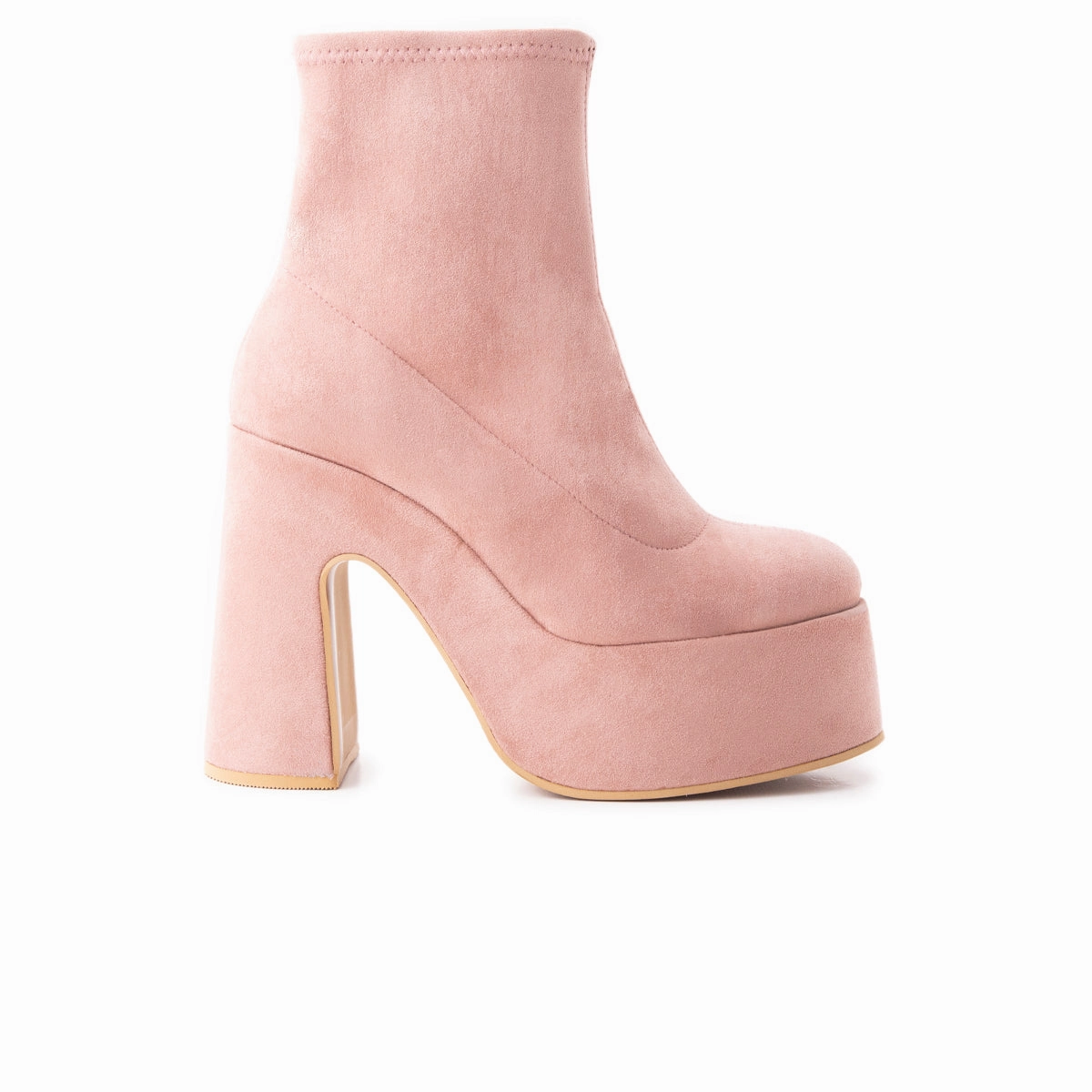 Reinforced Eyelets Flash Pink Suede Stretch