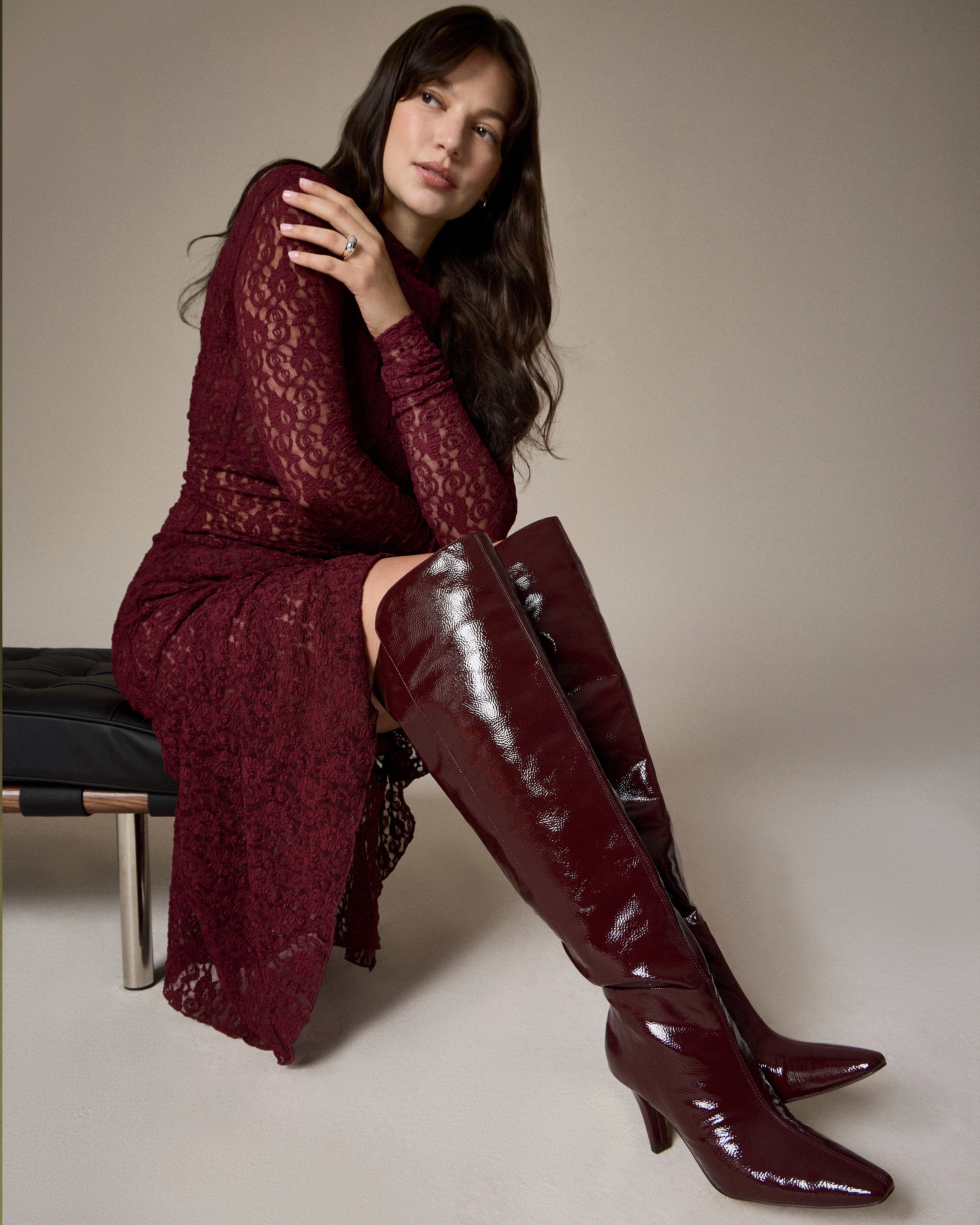 weekenders Sabella Wide Calf Over the Knee Boot