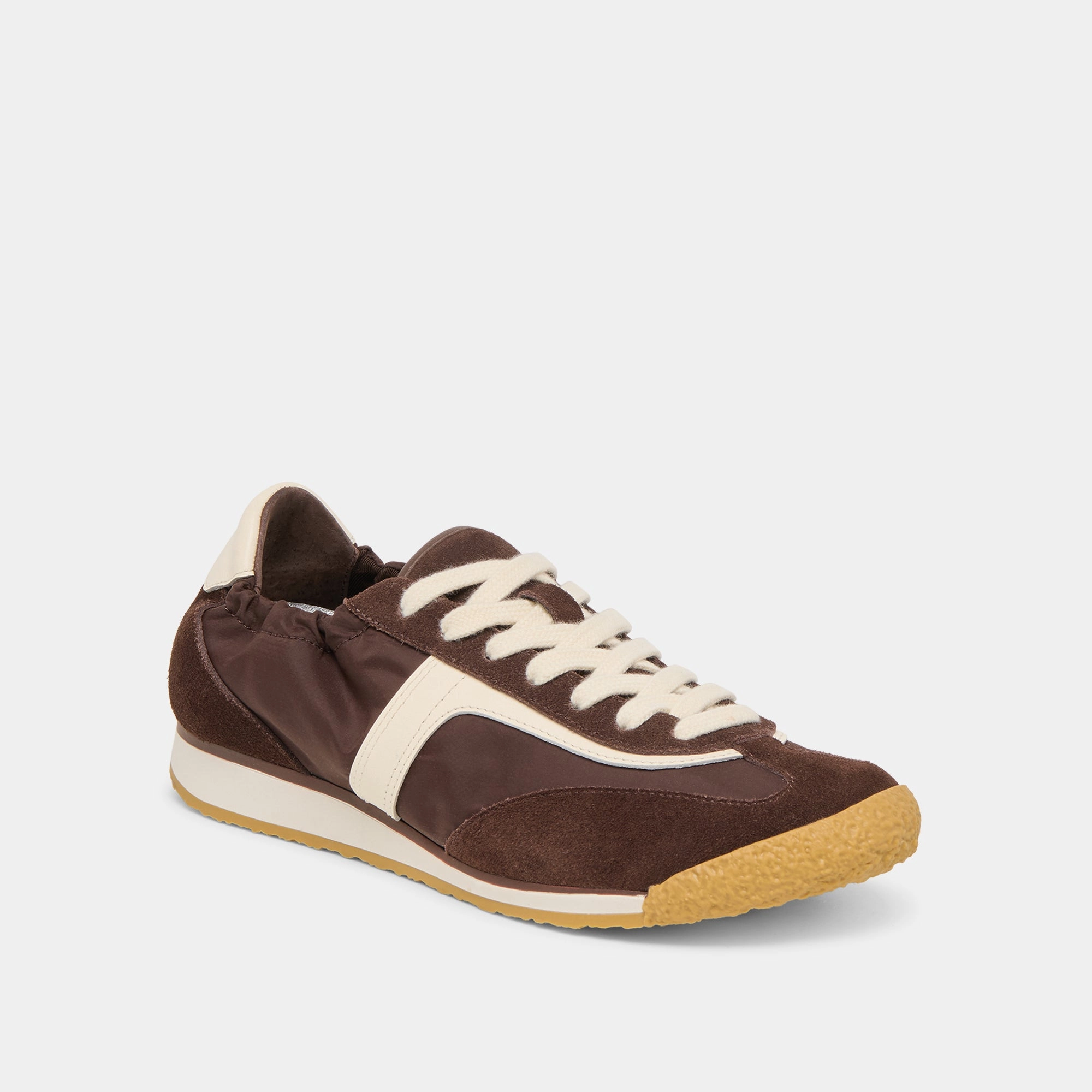SARIYA SNEAKERS DK BROWN NYLON Impact Dispersion Plate