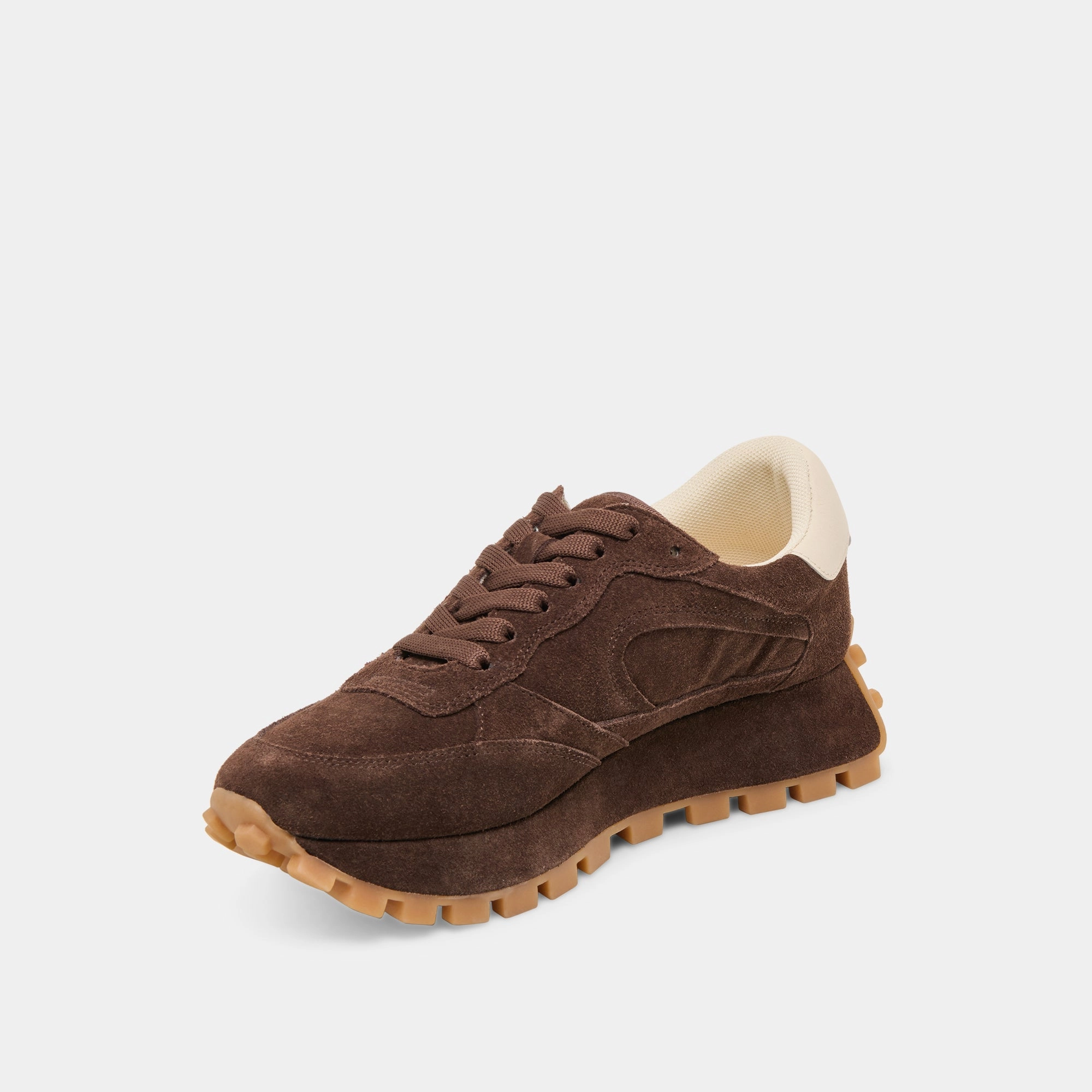 beginner-friendly TRICIA SNEAKERS DK BROWN SUEDE