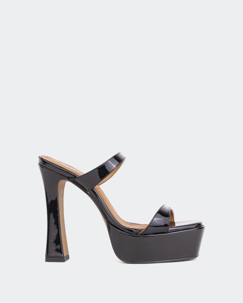 Vibes Black Patent/Verni Noir Summer Vibe