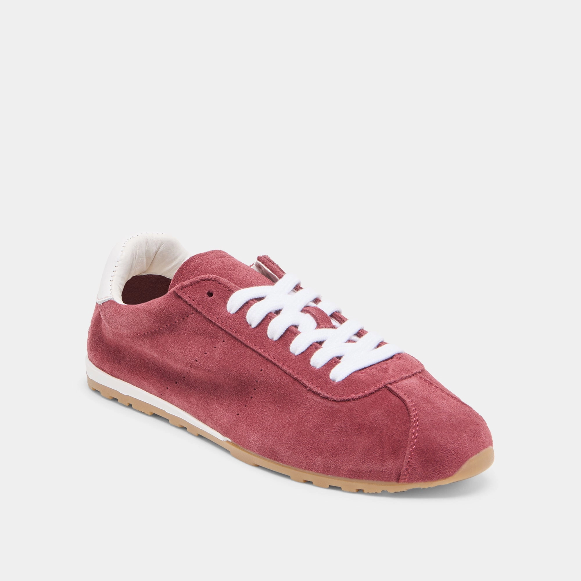 subtle - patterns plantar fasciitis support SERINA SNEAKERS BURGUNDY SUEDE