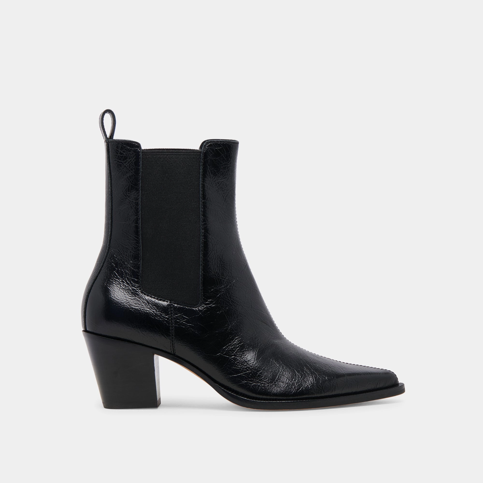 most sporty SHADIE H2O WIDE BOOTIES MIDNIGHT CRINKLE PATENT