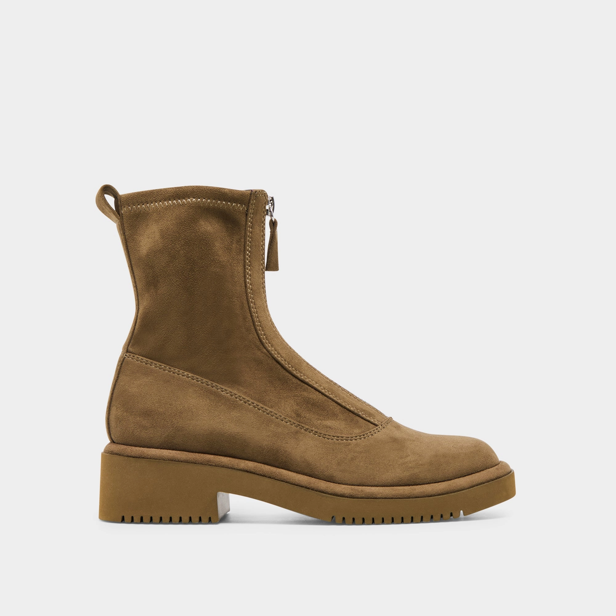 SHANTE BOOTS DK OLIVE STELLA SUEDE Supportive football - style