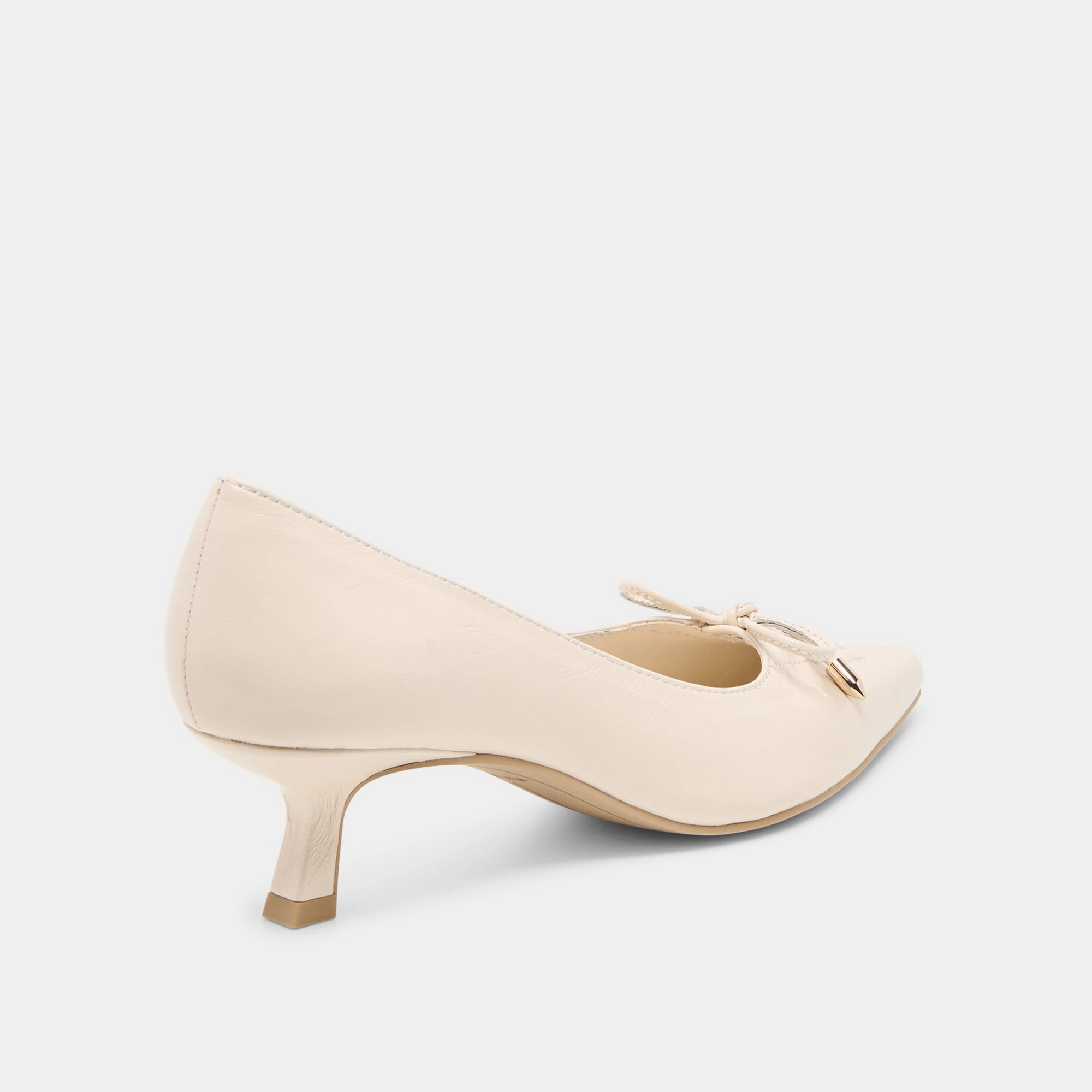 Supportive Traction CLARIE HEELS BONE CRINKLE PATENT LEATHER