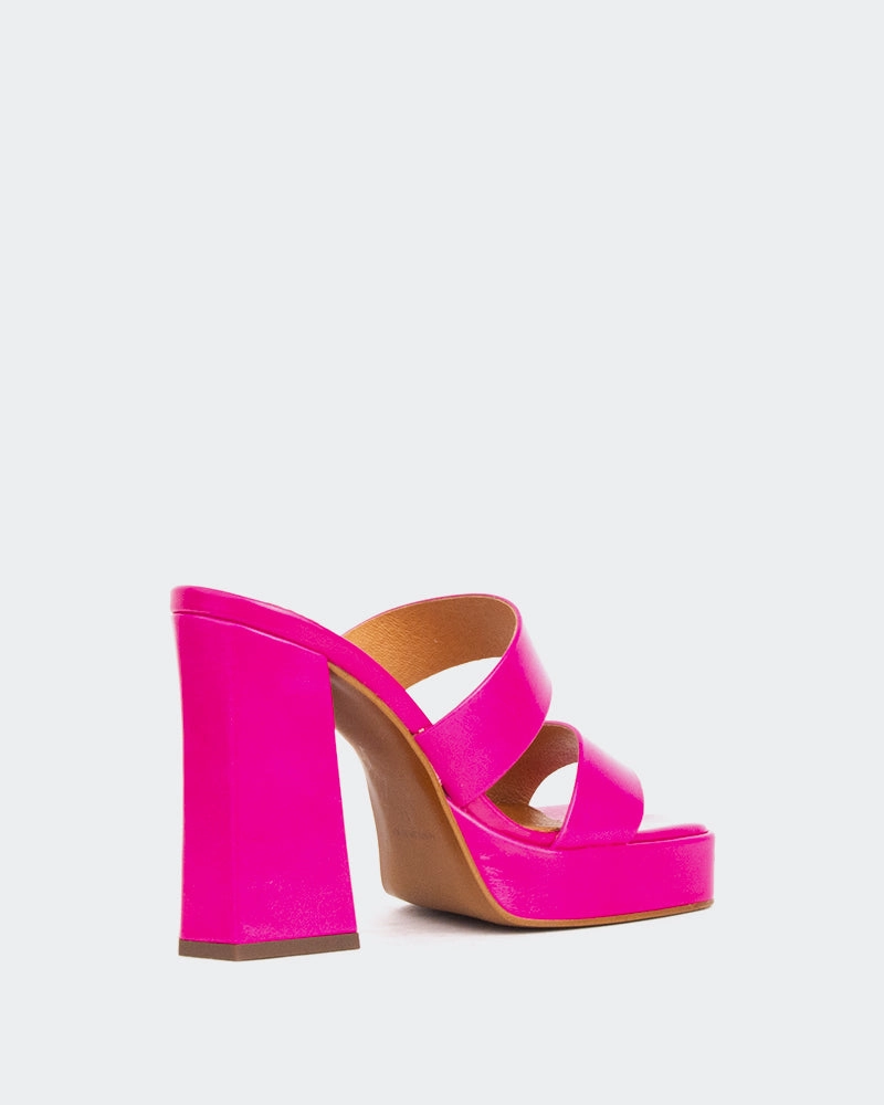 Jinx Pink Leather/Cuir Rose Foot Love Stylish Support