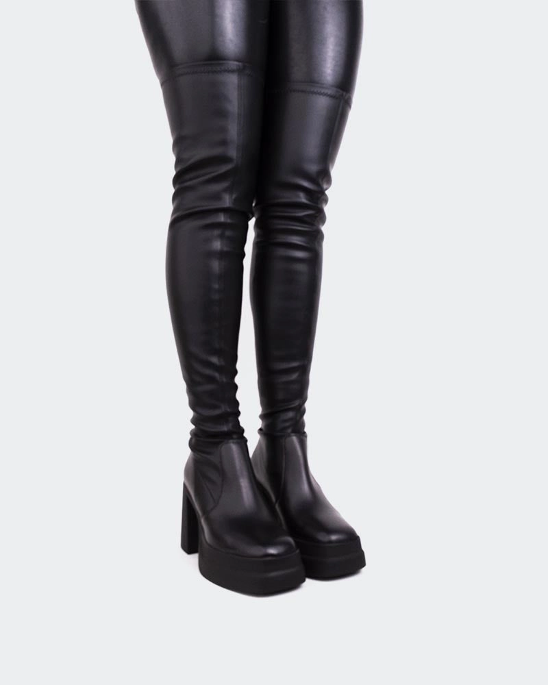 Sofo Black Stretch Neutral Foot Alignment