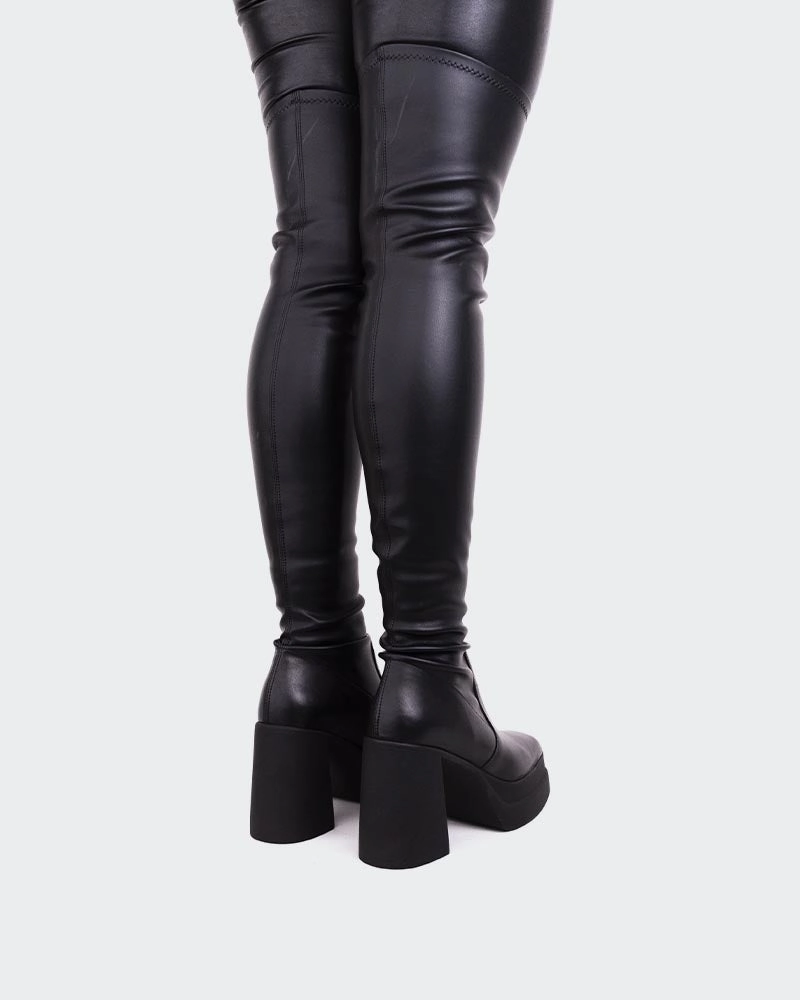 High Traction Mountain Climber Sofo Black Stretch