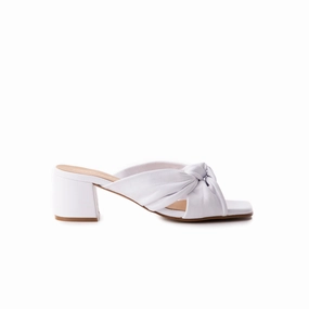 Sleek Sandals for Men Sobral White Leather