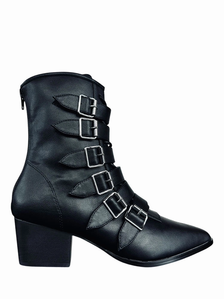 COVEN BOOT - BLACK Rugged Built Urban Traveler