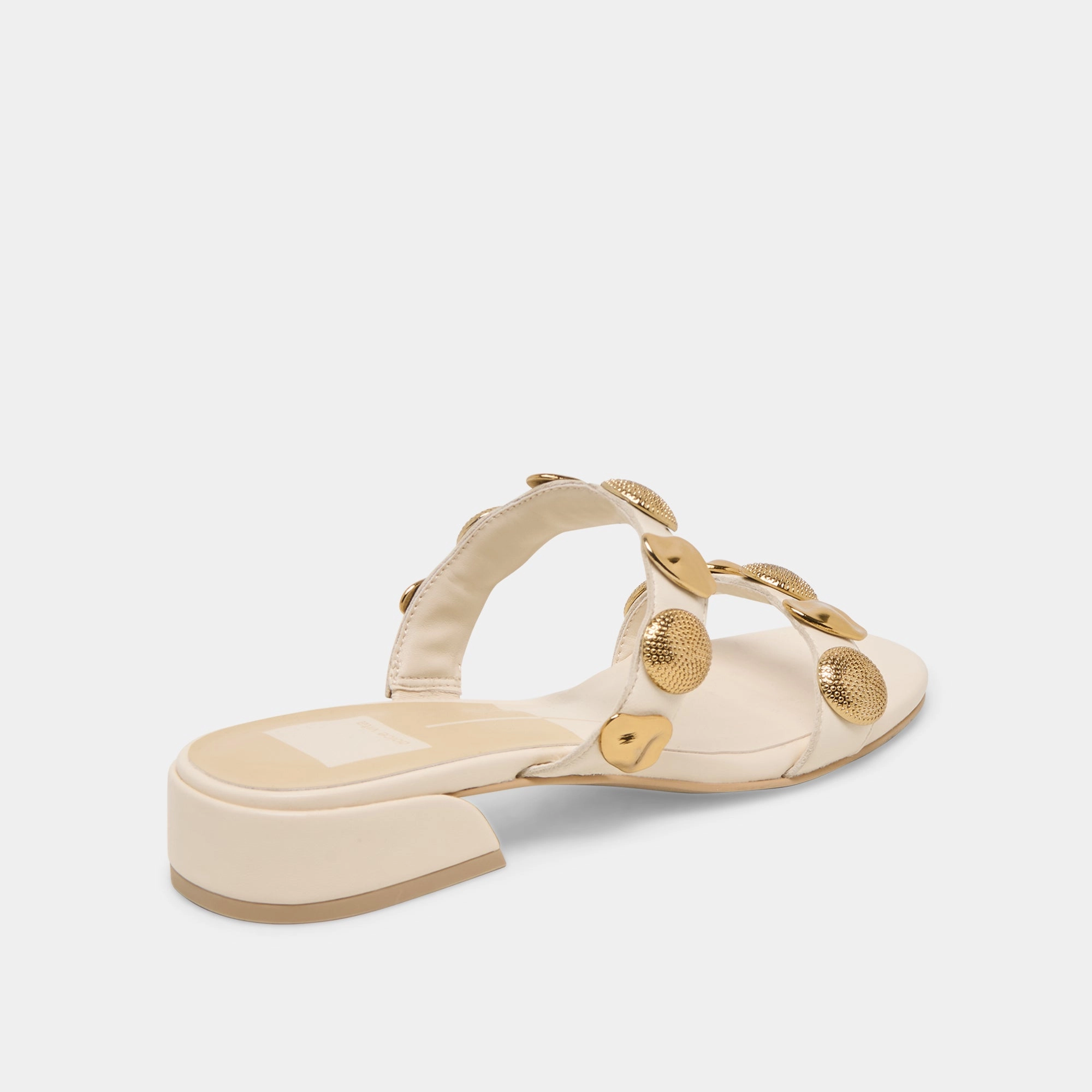 FARROW SANDALS CREME LEATHER stylish men