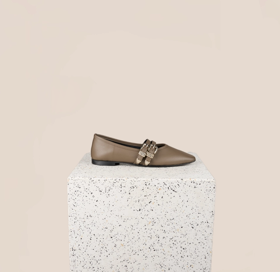 Elegant Footwear Udine Dark Taupe