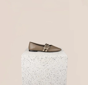Elegant Footwear Udine Dark Taupe