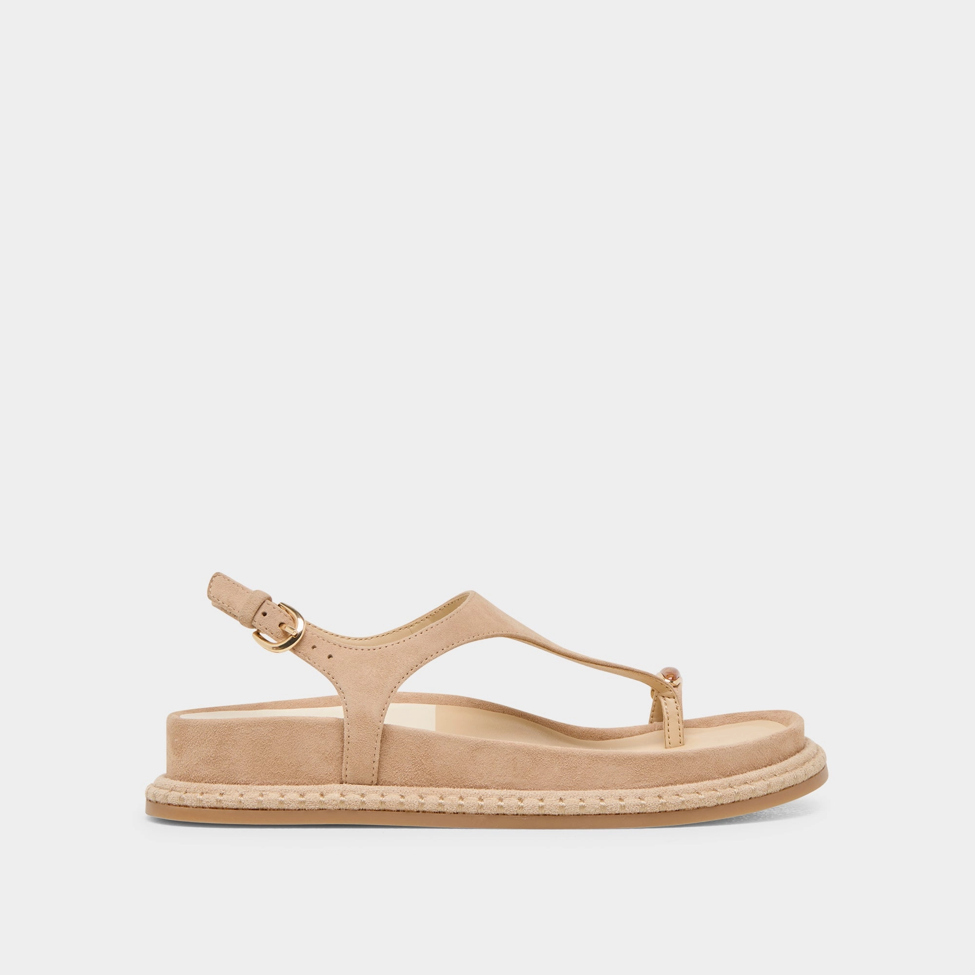 beach lovers zipper STEFAN GEMSTONE SANDALS BAMBOO SUEDE