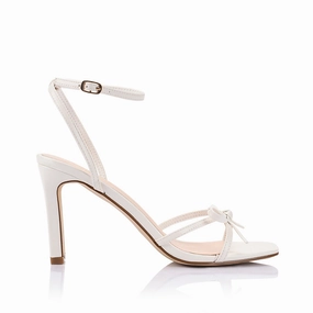 Kith Block Heel Sandals - Chalk White Weekly Rotation Shine Keep