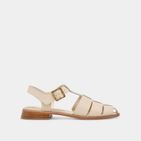 Effortless support HOLIS SANDALS BONE LEATHER