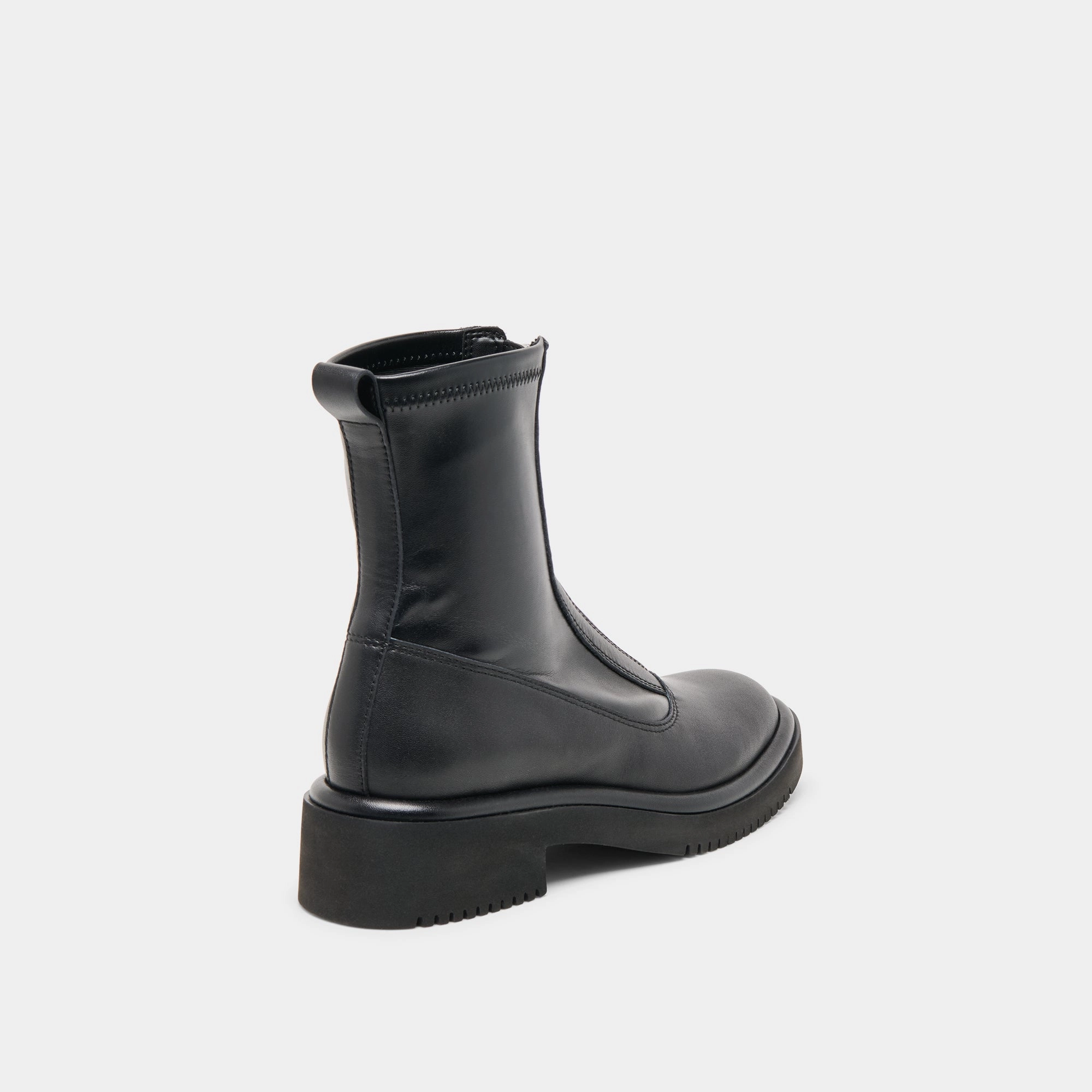 SHANTE BOOTS BLACK LEATHER All-Weather Performance