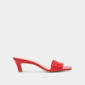 zip Iconic Piece REXA HEELS CHILI LEATHER