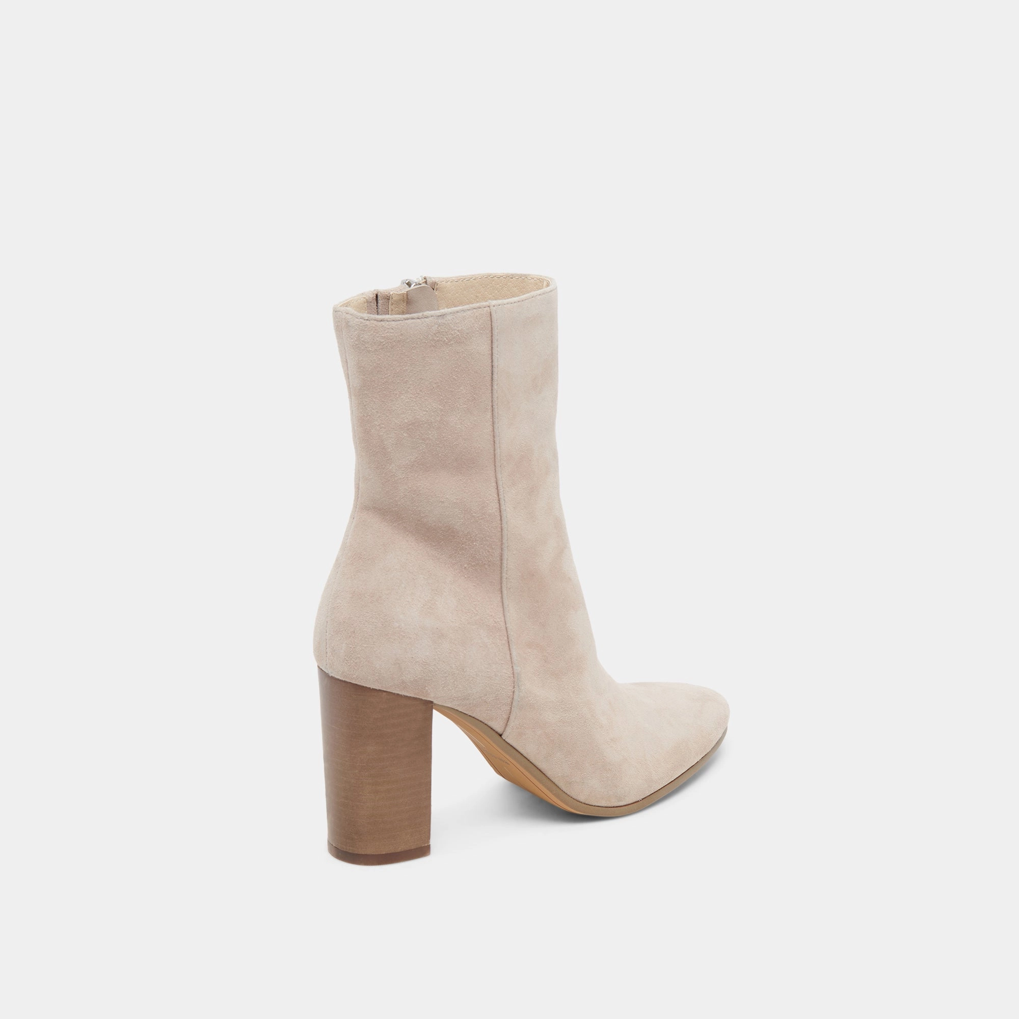 Trend-setting wear Short - distance SUZY WIDE BOOTIES TAUPE SUEDE