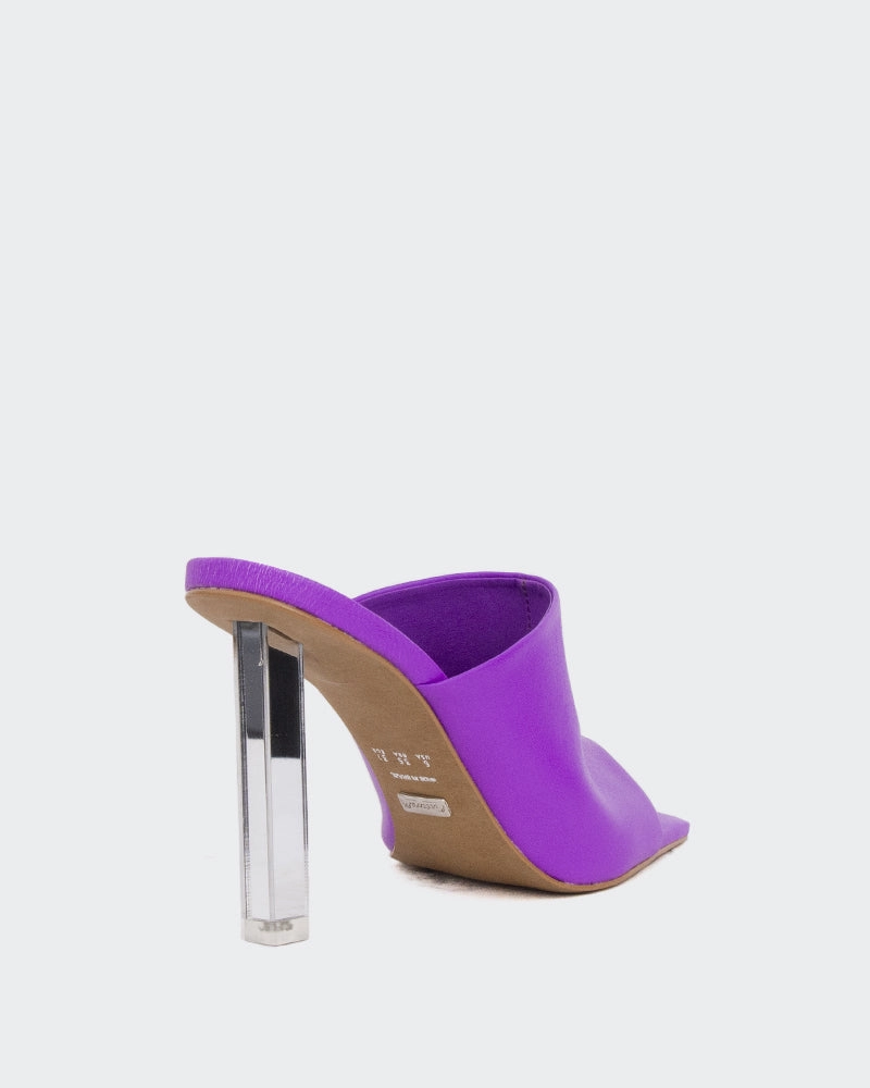 Swag Purple Leather Vibrant Style pool users' water shoes