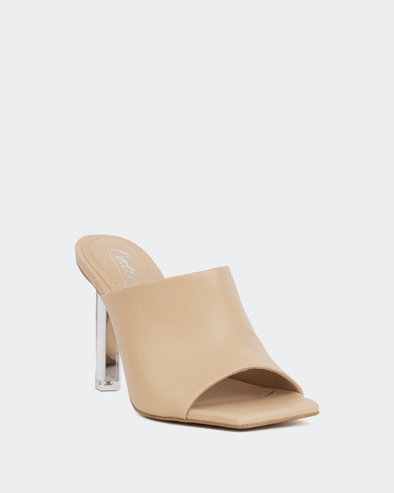 Swag Tan Leather stilettos Ergonomic Contouring