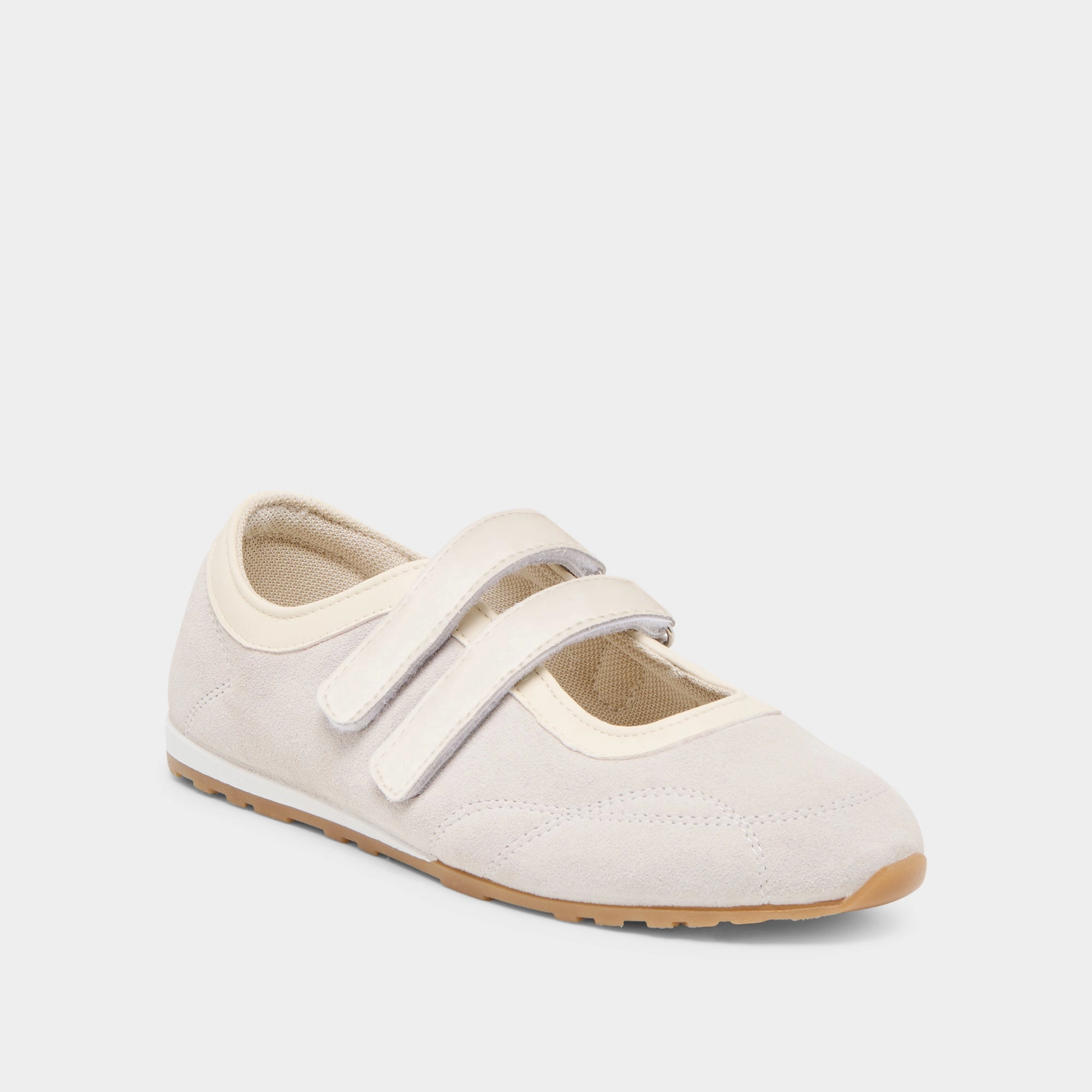toddlers - specific features SWAN SNEAKERS TAUPE SUEDE