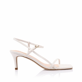Slim Shape Luxury Mood Tatiana Strappy Sandals - Chalk White