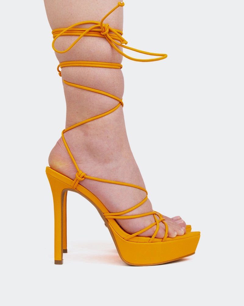 Spring Shine Nevis Orange Leather