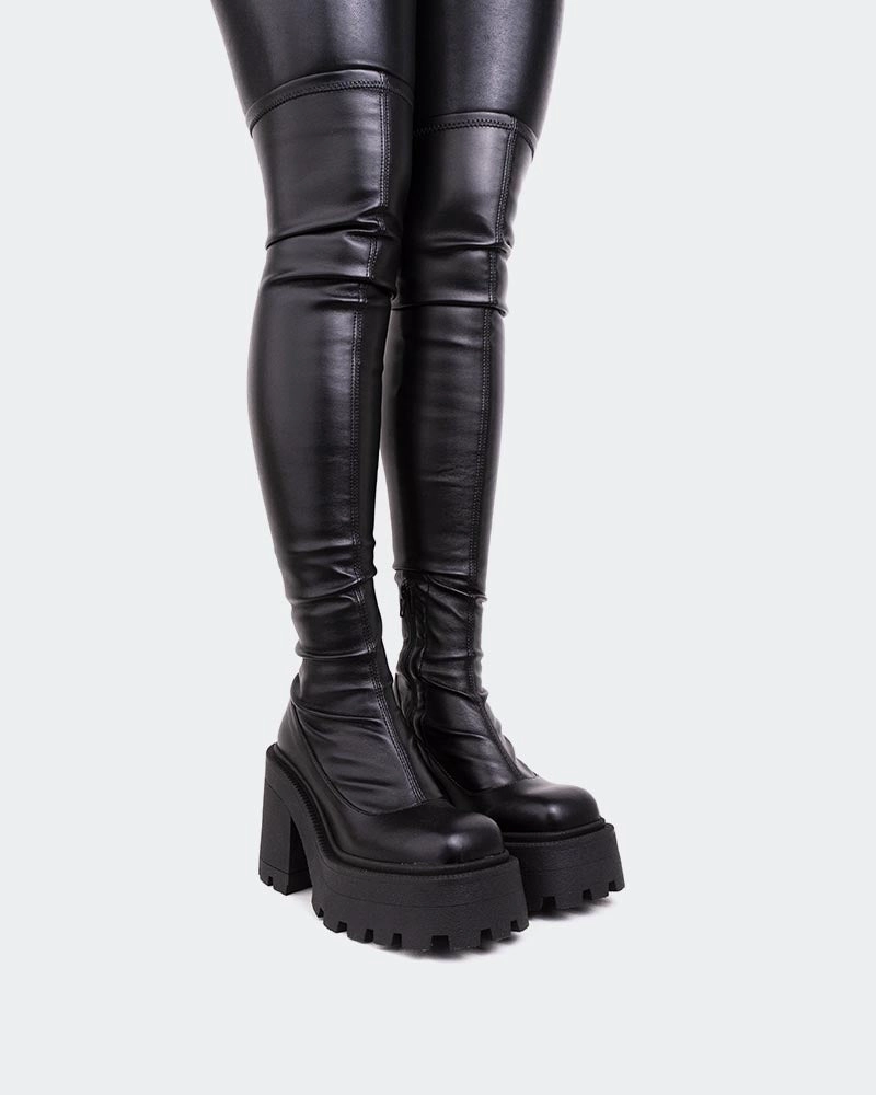 Sporty Design Slip Resistant Grip Tialo Black Stretch