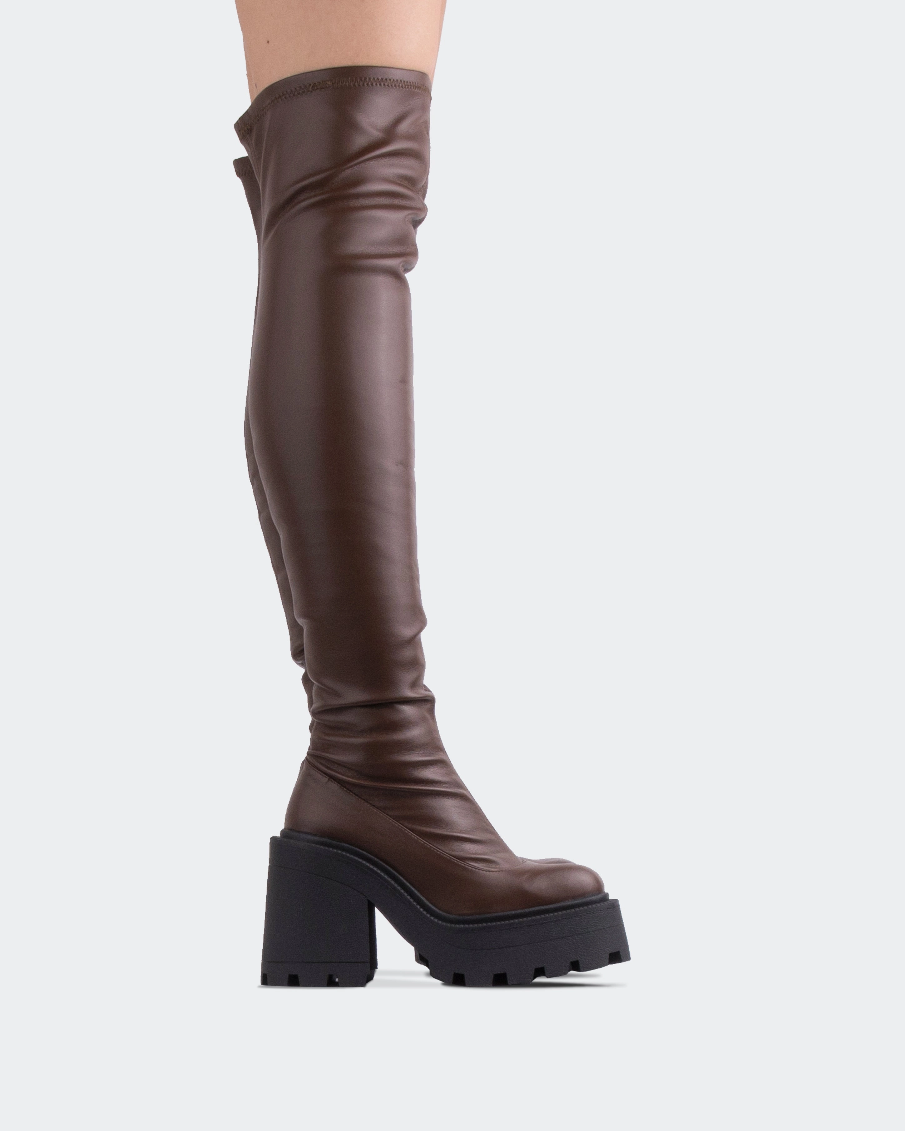 Tialo Brown Stretch Anti   Slip Sole Padded Interior Outdoor Explorer