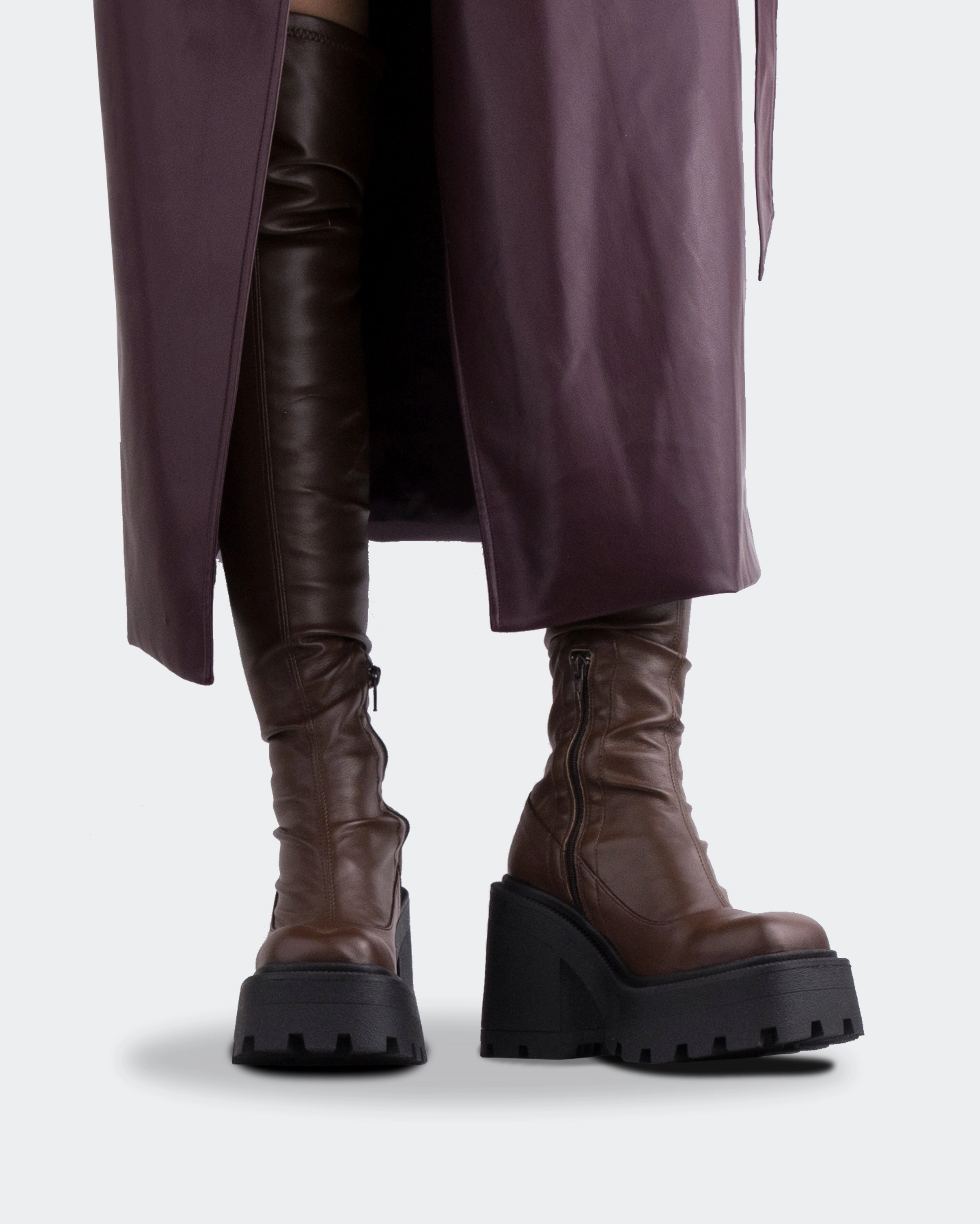 Tough Sole Tialo Brown Stretch